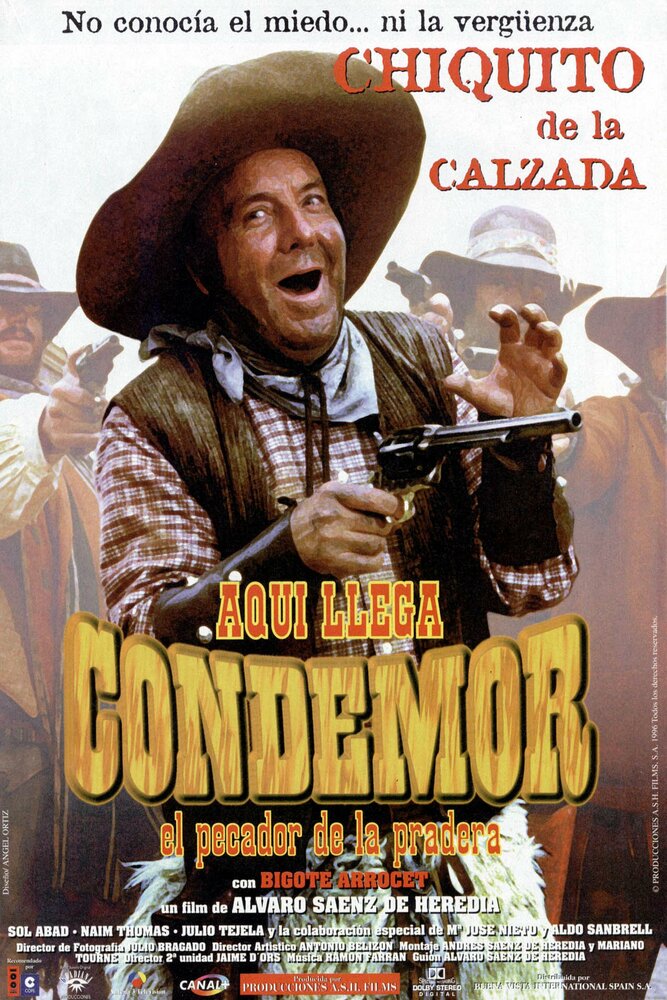 Aquí llega Condemor, el pecador de la pradera (1996)